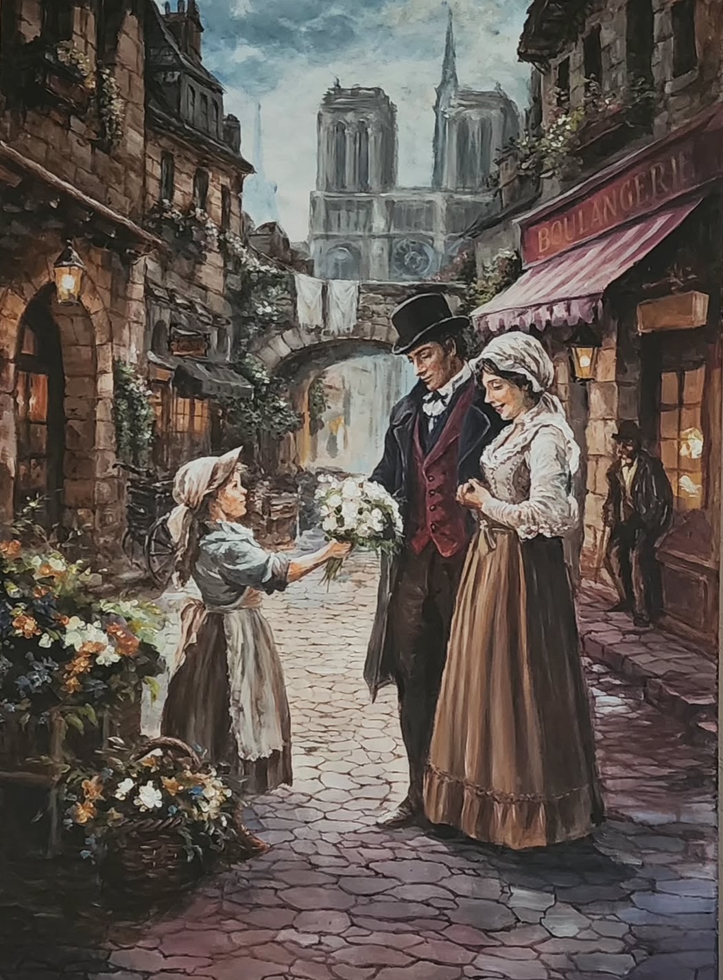 Paris — Original Painting by a Local Las Vegas Artist, 24x36